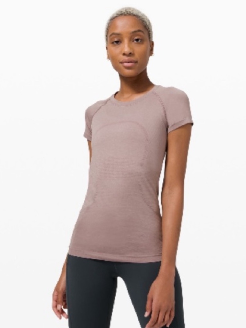 LULULEMON Swiftly Tech Short Sleeve Shirt 2.0 Violet Verbena/Violet Verbena 10